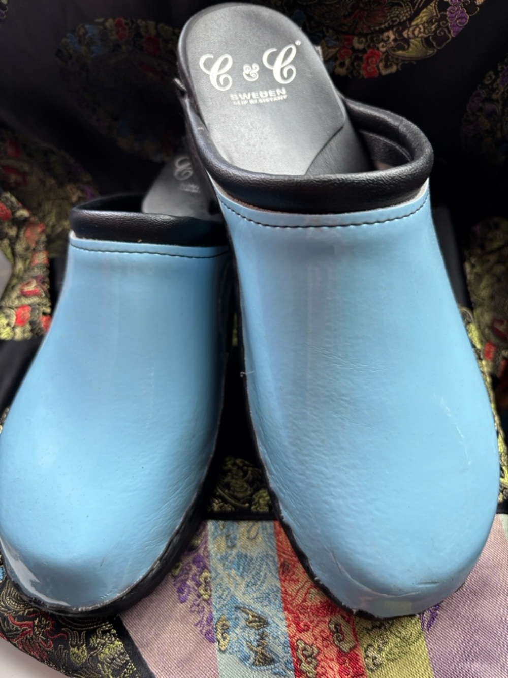 Light Blue Clogs - Picture 4 of 4